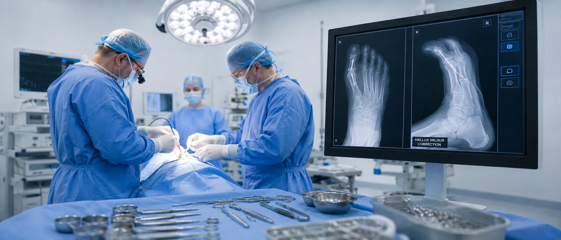Operace hallux valgus